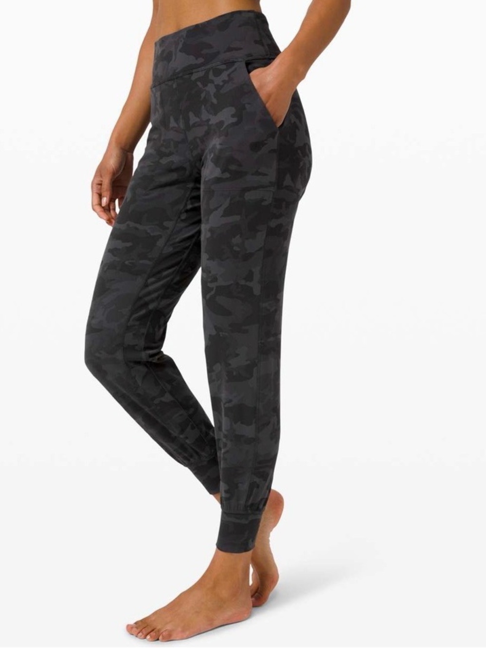 New Lululemon Align Jogger 28" Incognito Camo Multi Grey size 0